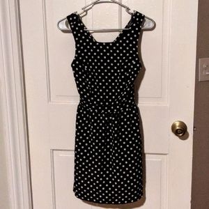 Black and White Polka Dot Dress